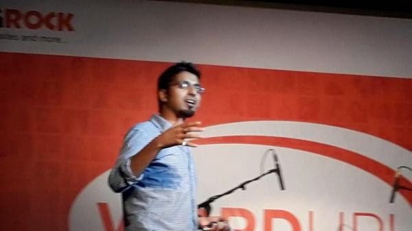 Harsh Agarwal SEO Guru at BigRock's WordUp Meet