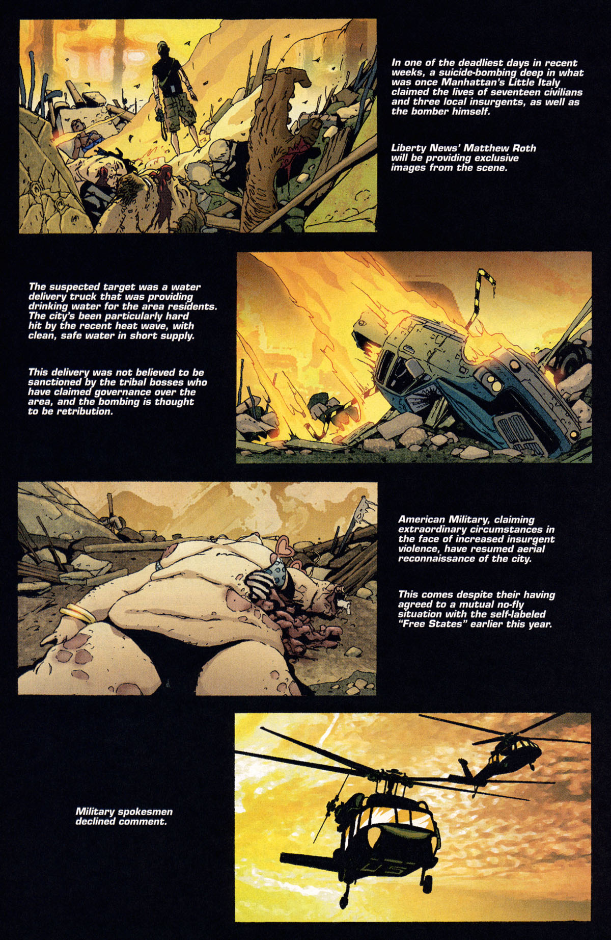 Read online DMZ (2006) comic -  Issue #6 - 5