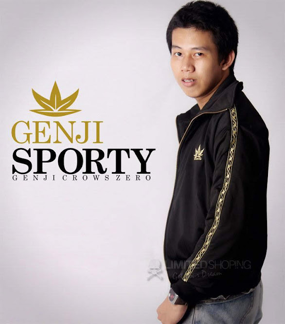 limited shoping jaket crows zero genji sporty edition