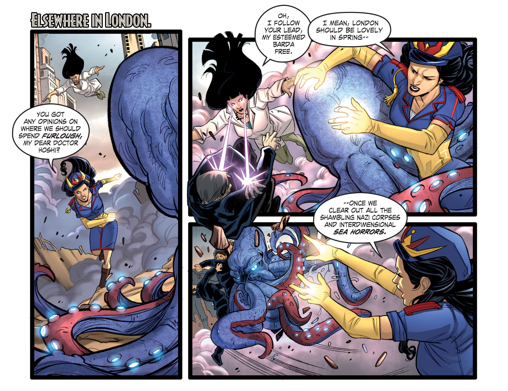 Read online DC Comics: Bombshells comic -  Issue #32 - 15