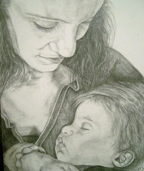 "No Other Love Like Mine" mother and child portrait