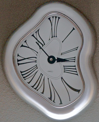 Melting Wall Clock