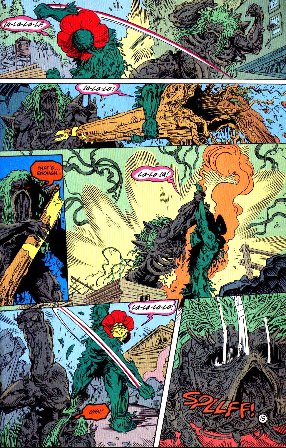 Read online Swamp Thing (1982) comic -  Issue #133 - 16