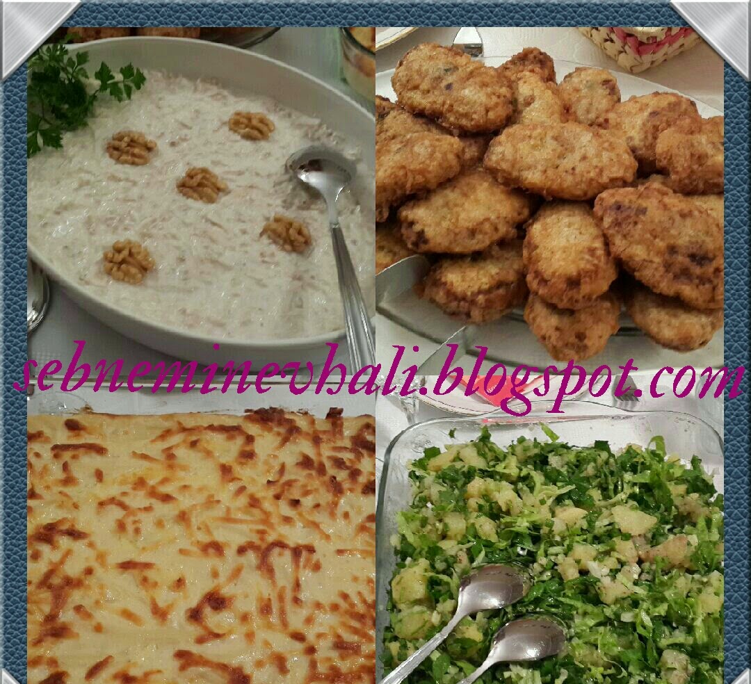 Şebnem�in Ev Hali Yılbaşı sofrası