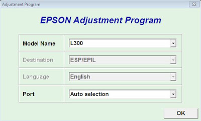 Обнуление принтера Epson L300