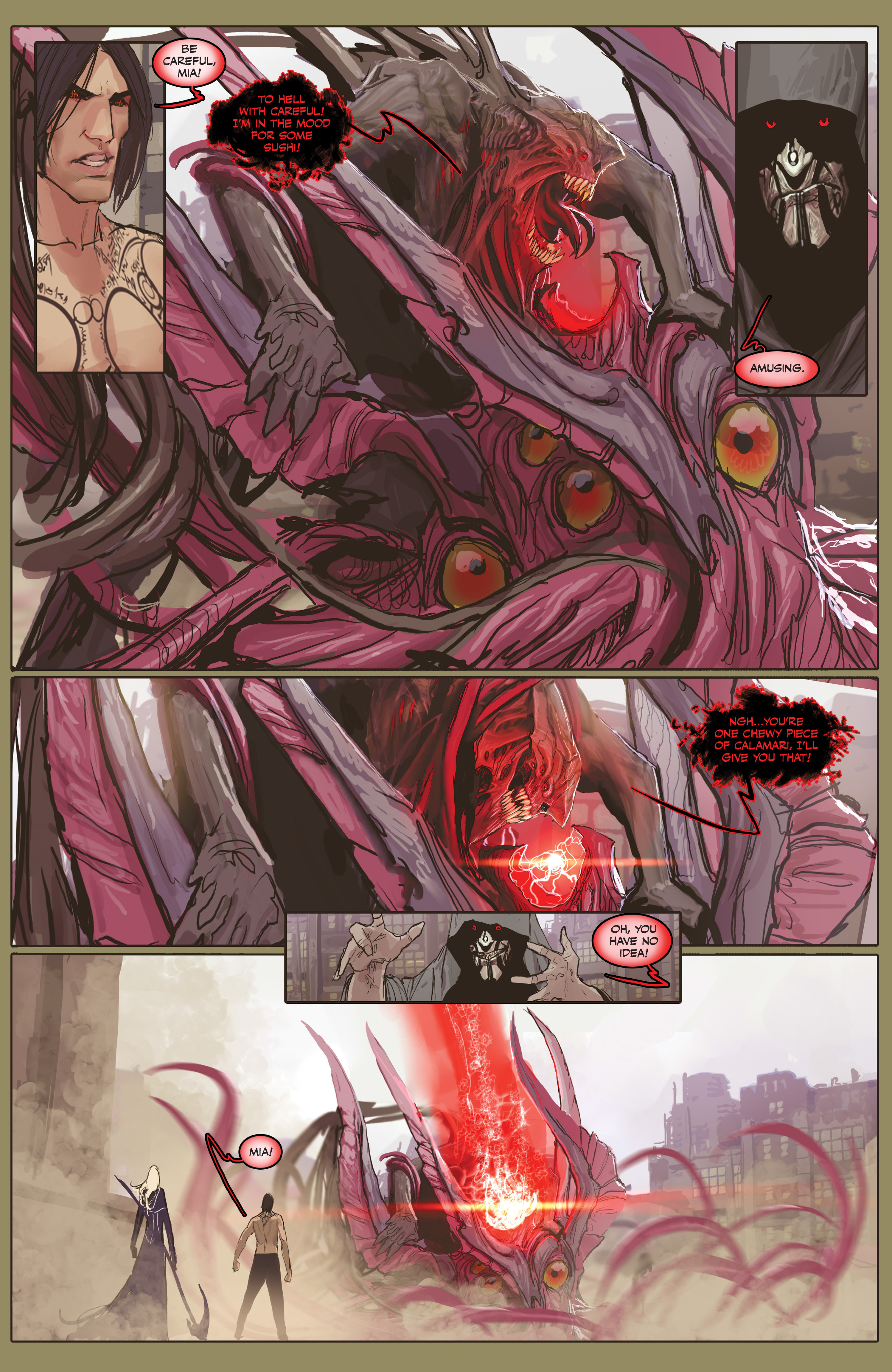 Read online Death Vigil comic - Issue #6.