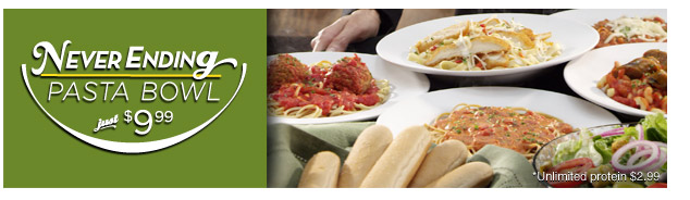 News Olive Garden Never Ending Pasta Bowl Returns Brand Eating