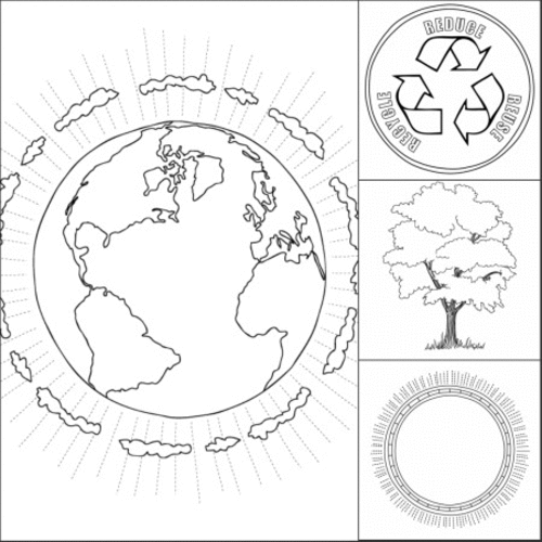 earth day coloring pages - photo #30