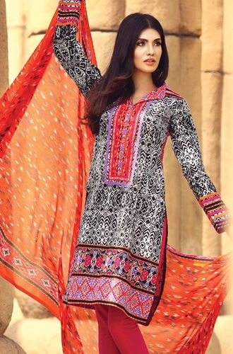 HAIQA Mid Summer Lawn 2015 by ReshmaTex \ Mid-Length Ramzan Dresses ...