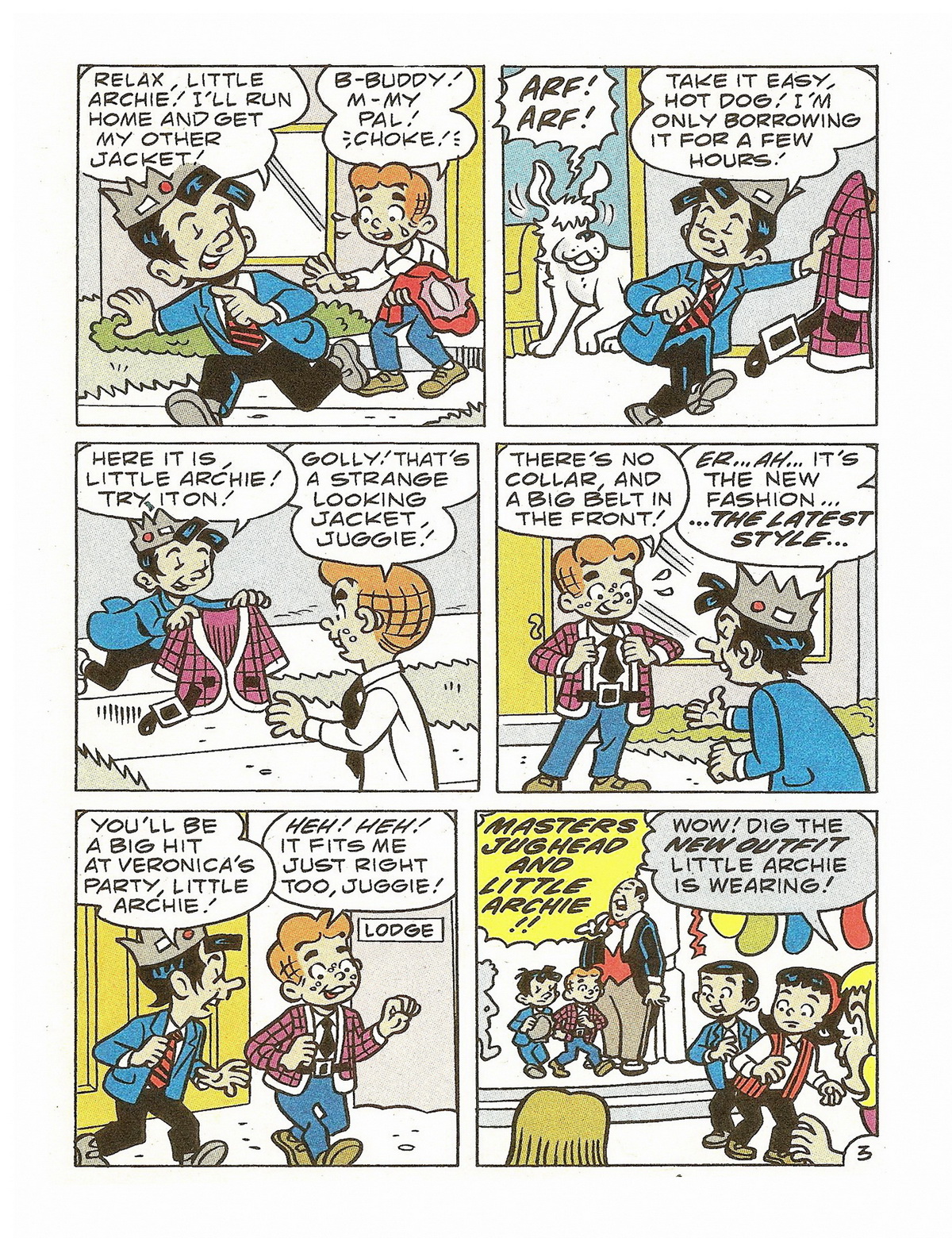 Read online Jughead's Double Digest Magazine comic -  Issue #67 - 78