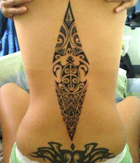 tatuaje maori para mujer
