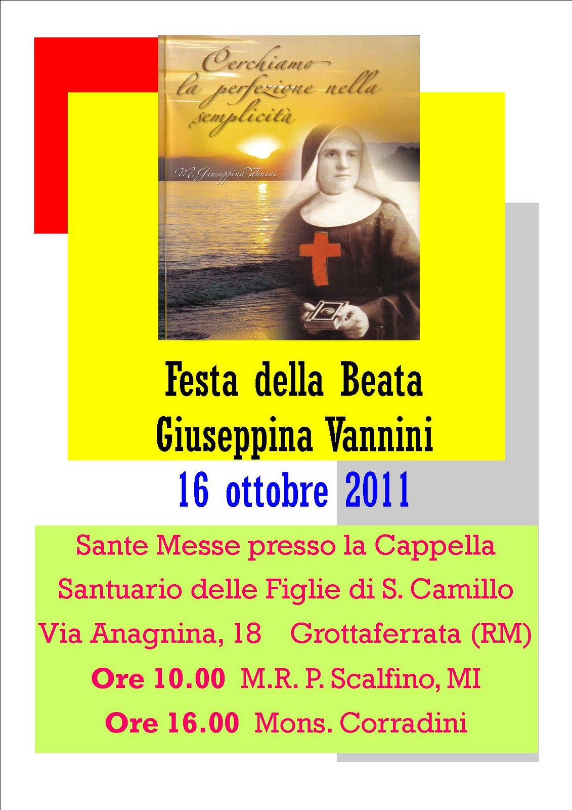 Tutti i devoti sono invitati a