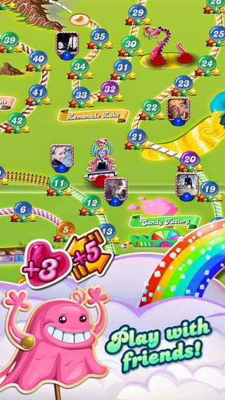 تحميل لعبة كاندى كراش للأندرويد والآيفون والآيباد مجاناً أحدث إصدار Candy Crush Saga APK iOS