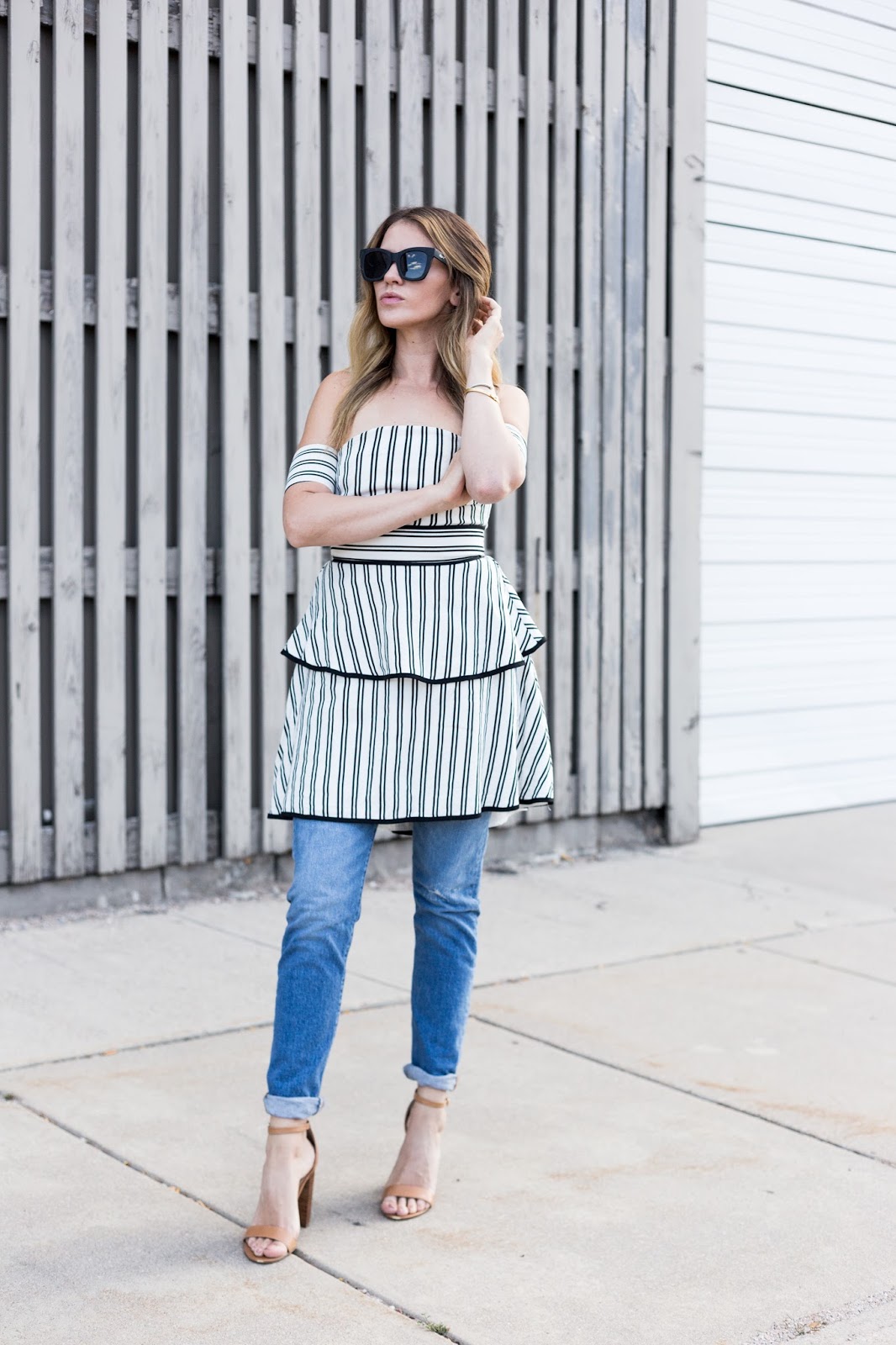 3 Tips To Style A Dress Over Jeans by Colorado fashion blogger Eat Pray Wear Love