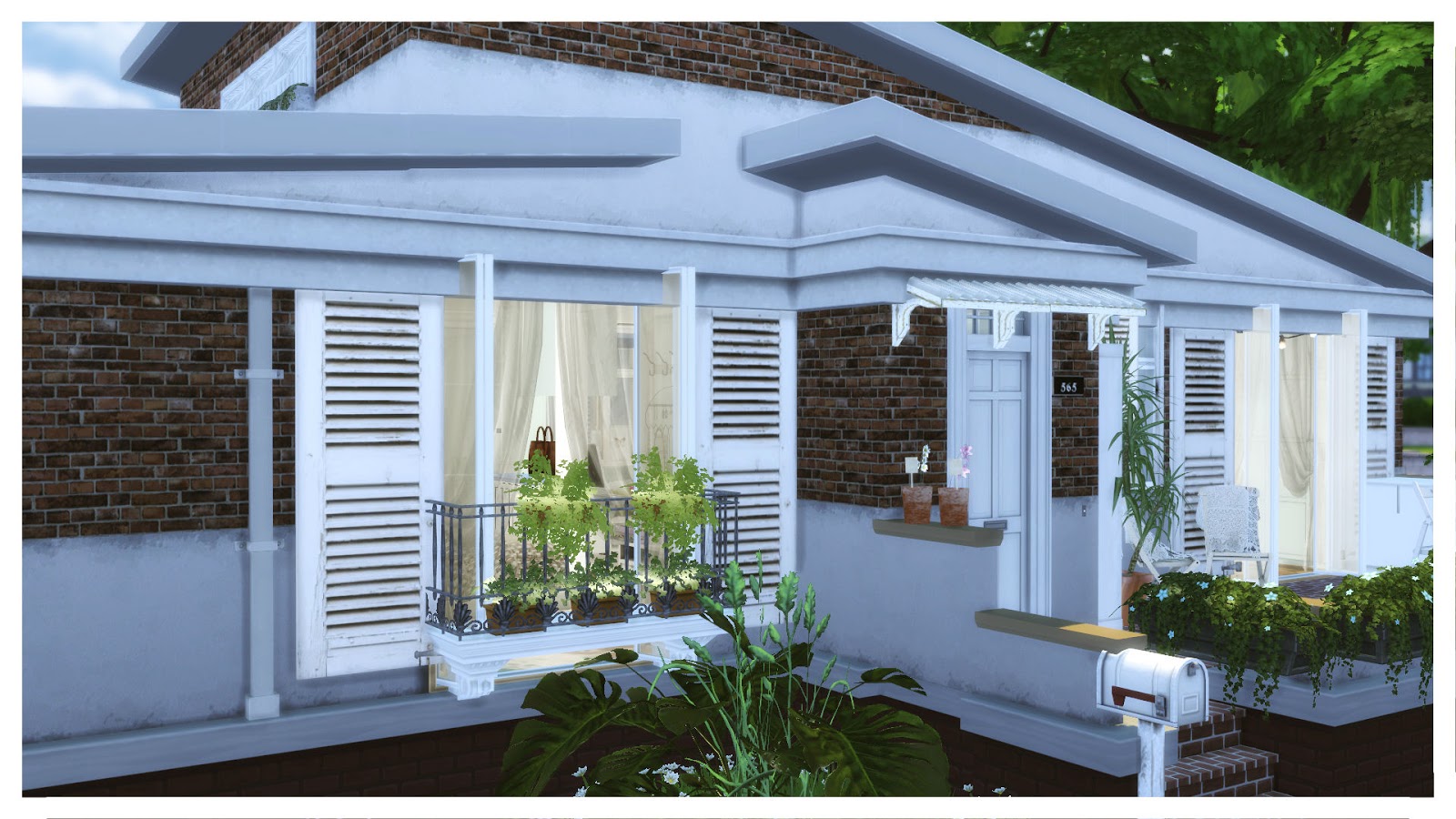 Sims 4 Charm House (House + Mods for download) Dinha
