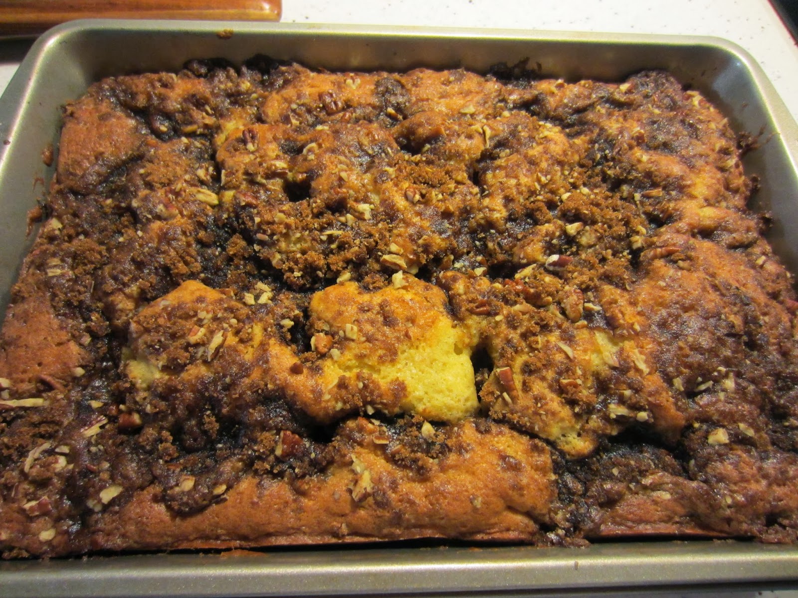 THE FOOD OF LOVE Apple Pear Coffee Cake