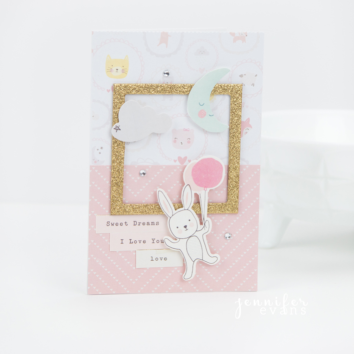 Create a variety of baby shower cards to have on hand. By @createoften for @cratepaper