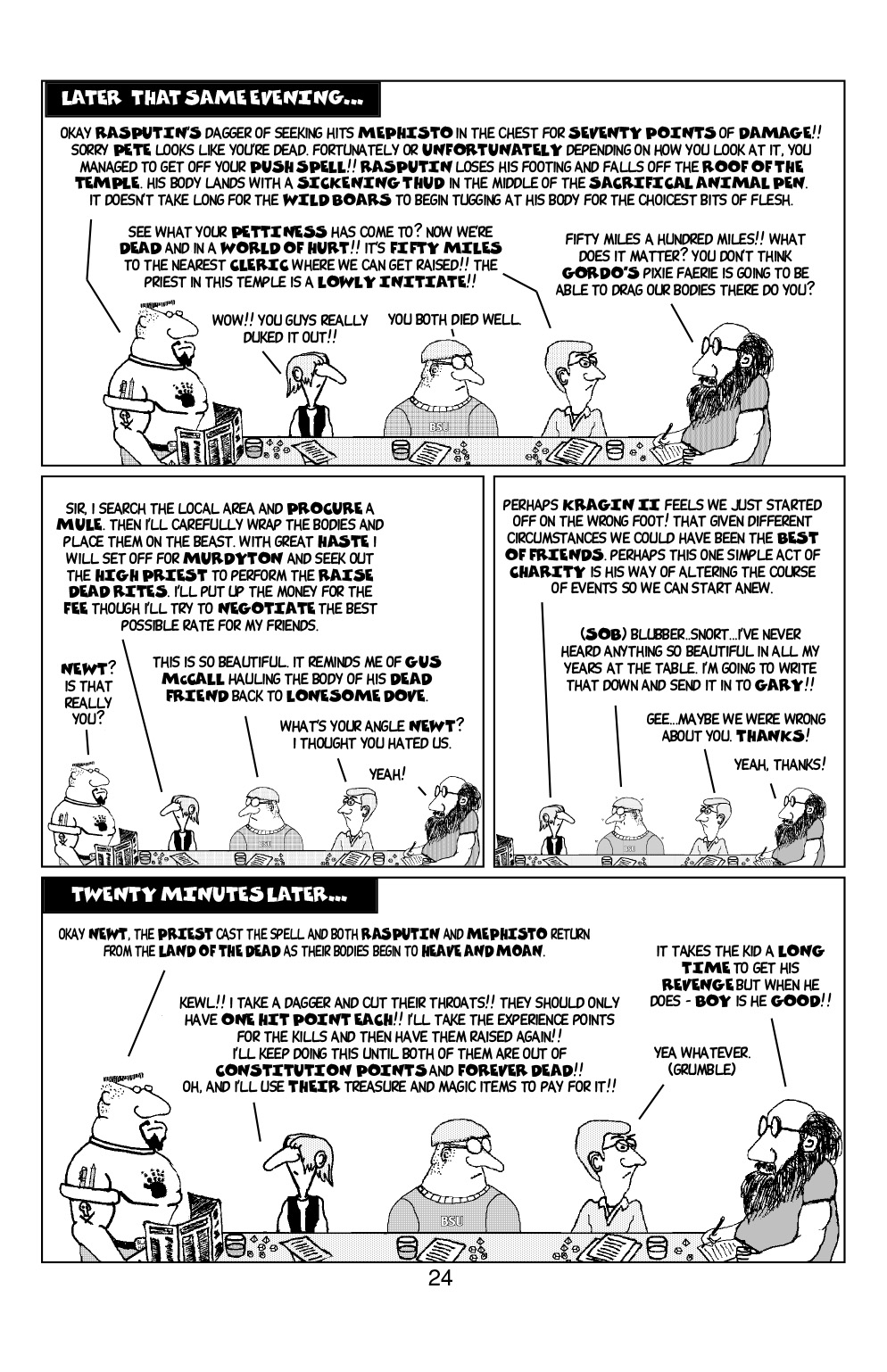 Read online Knights of the Dinner Table comic -  Issue #26 - 26