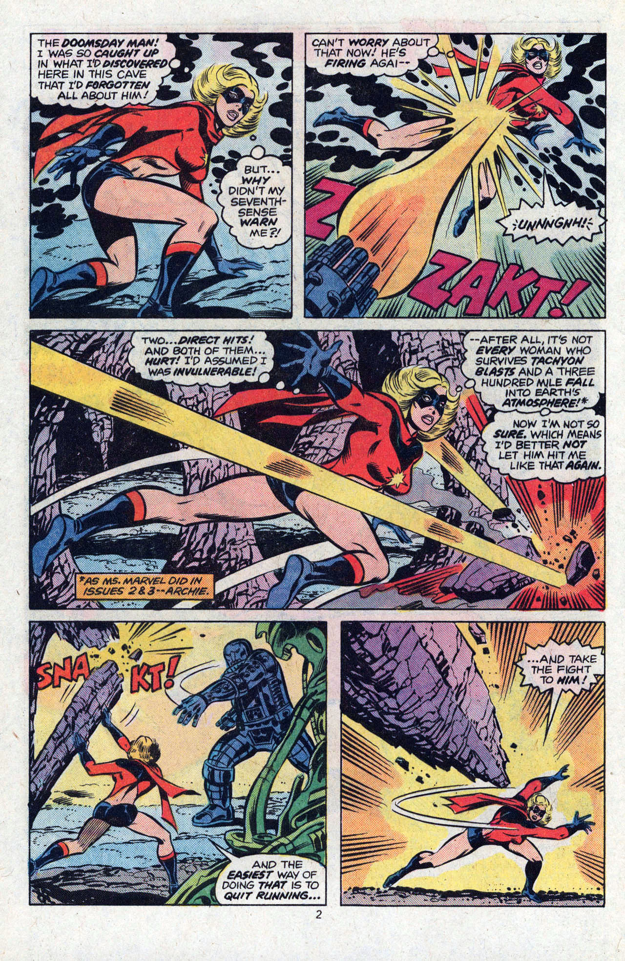 Ms. Marvel (1977) issue 4 - Page 4