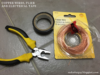 copper wires electrical tape