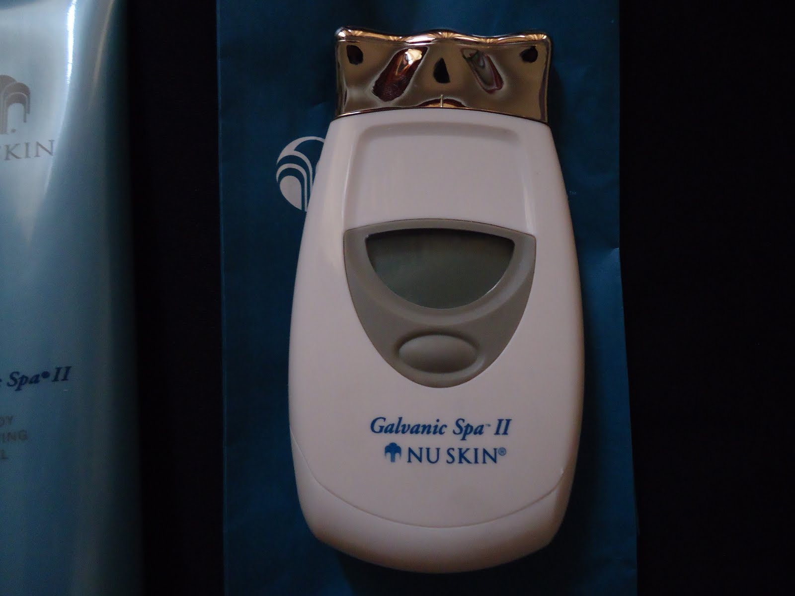 Simply Brunette: Suprised Gift: NU Skin Galvanic Spa Treatment