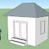 Belajar SketchUp hari #5 - Membuat gambar rumah sederhana