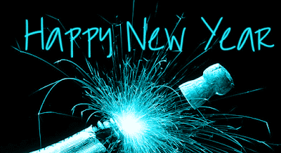 3D Animated WhatsApp GIF for Happy New Year 2023