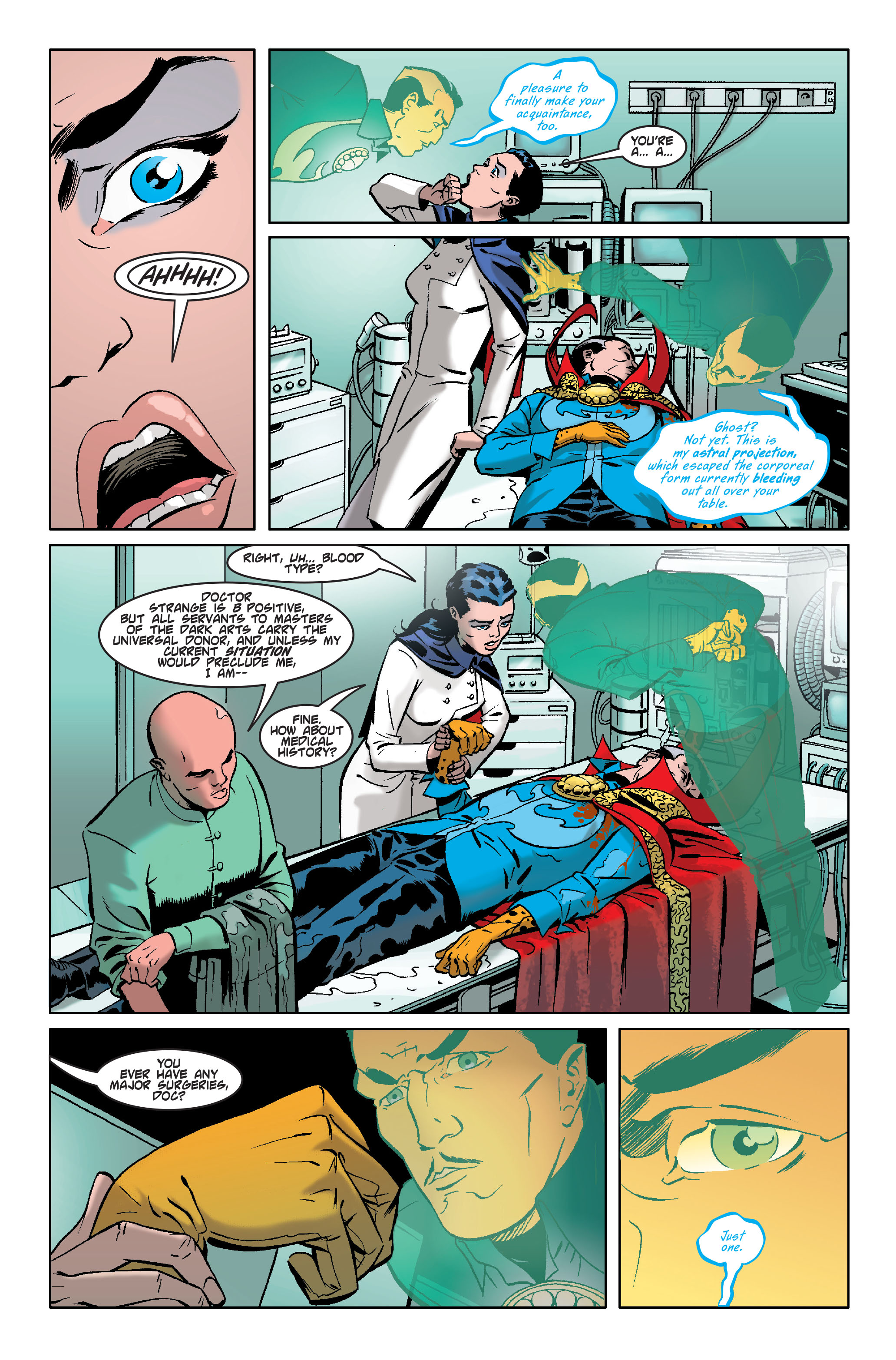 Read online Doctor Strange: The Oath comic -  Issue #1 - 10