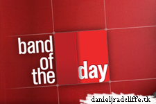 Daniel Radcliffe as guest editor of Band of the Day app