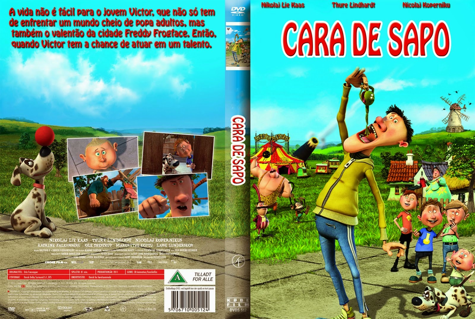 Capas Brasil Grátis 2 Cara de Sapo DVD Capa
