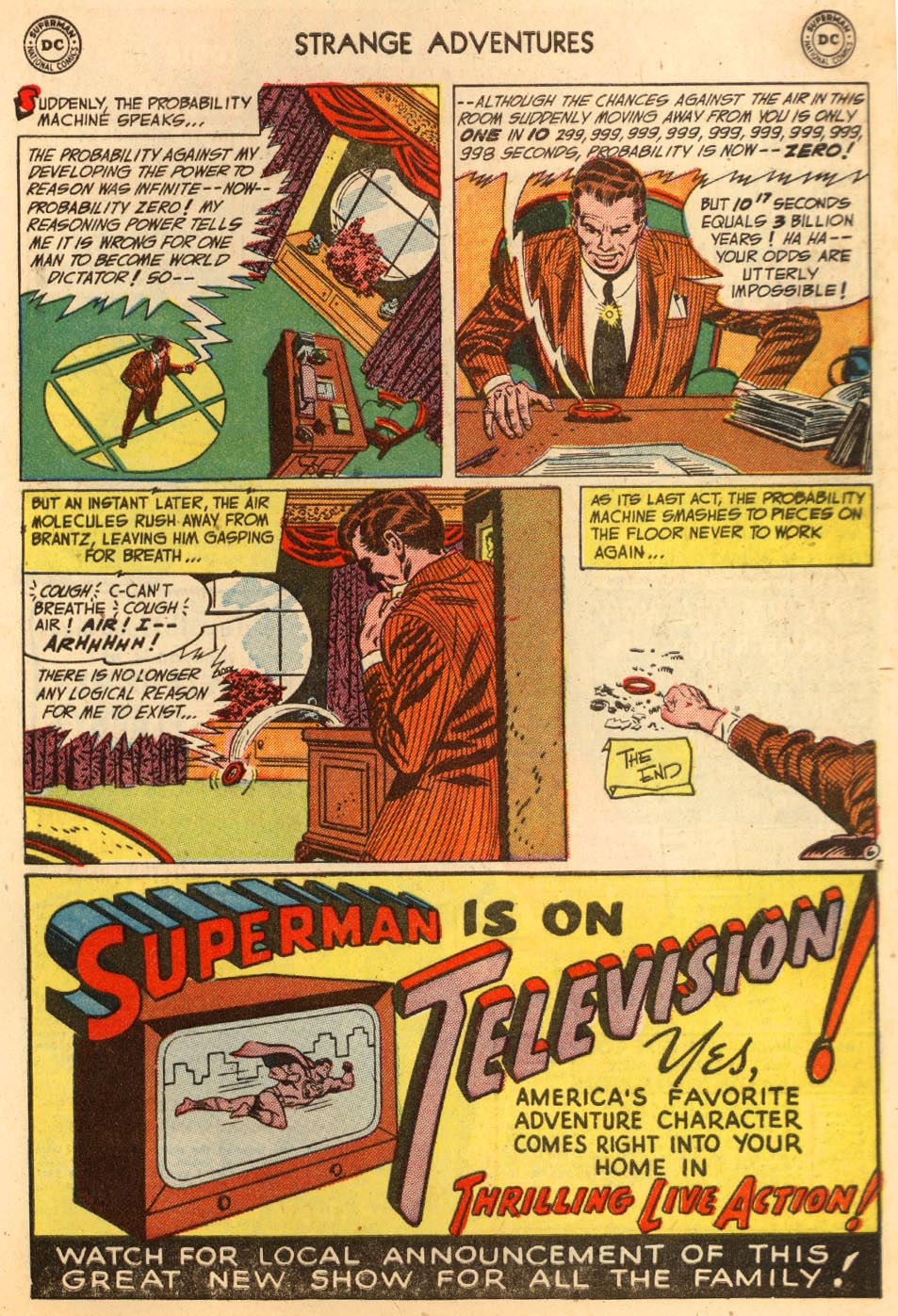 Read online Strange Adventures (1950) comic -  Issue #32 - 33