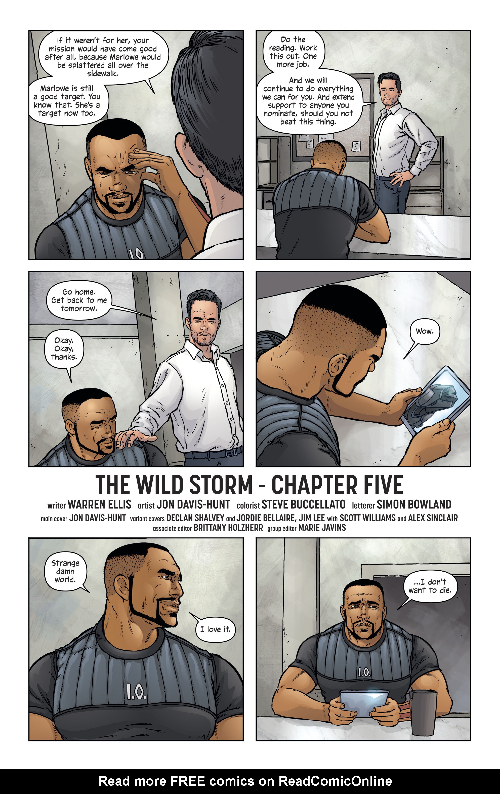 Read online The Wild Storm comic -  Issue #5 - 6