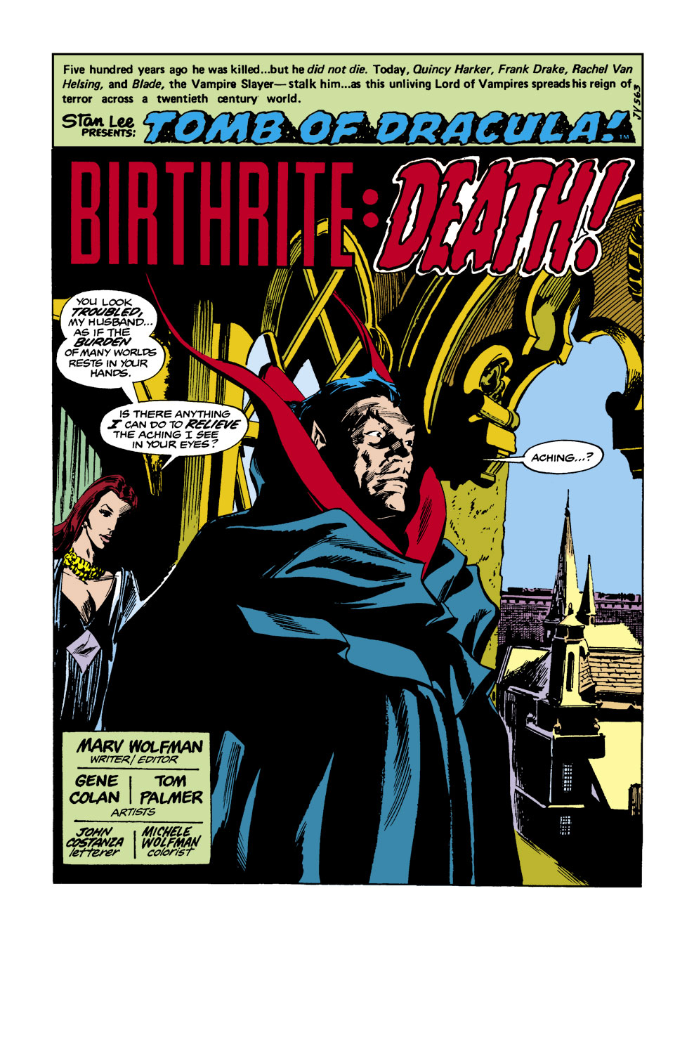 Read online Tomb of Dracula (1972) comic -  Issue #47 - 2
