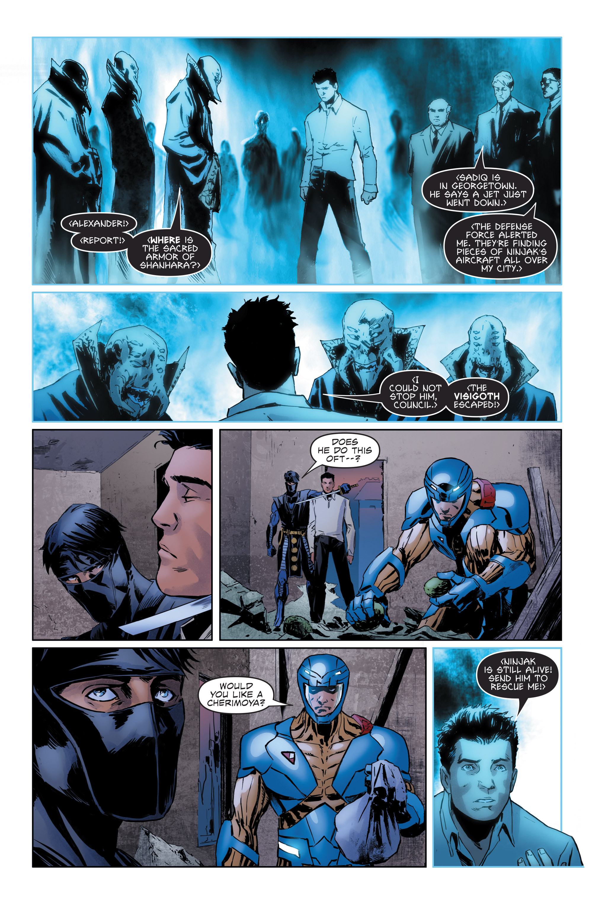 Read online X-O Manowar (2012) comic -  Issue #7 - 14