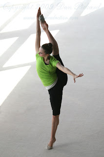 Liubov Charkashyna calves