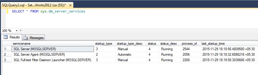 All about SQLServer: SQL Server services information