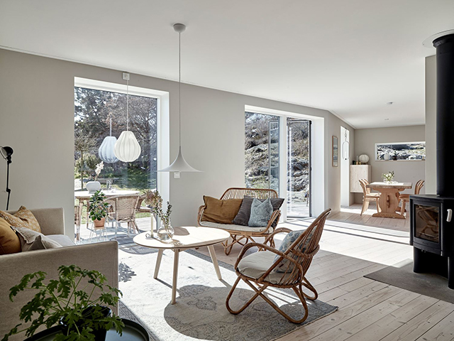 A Gorgeous Swedish Home with Soft Colours + Clean Lines