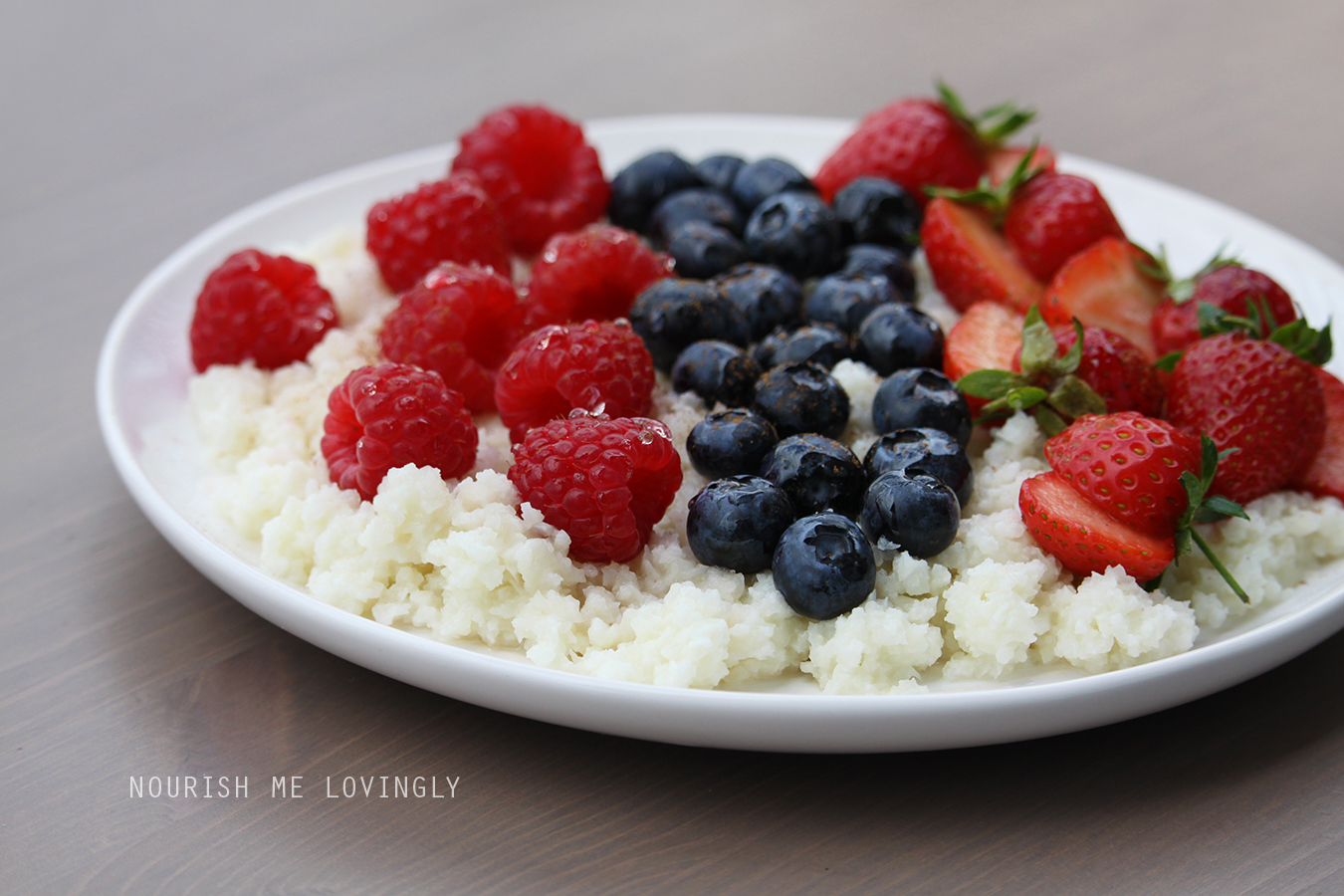 Nourish me lovingly Rice pudding (AIP)