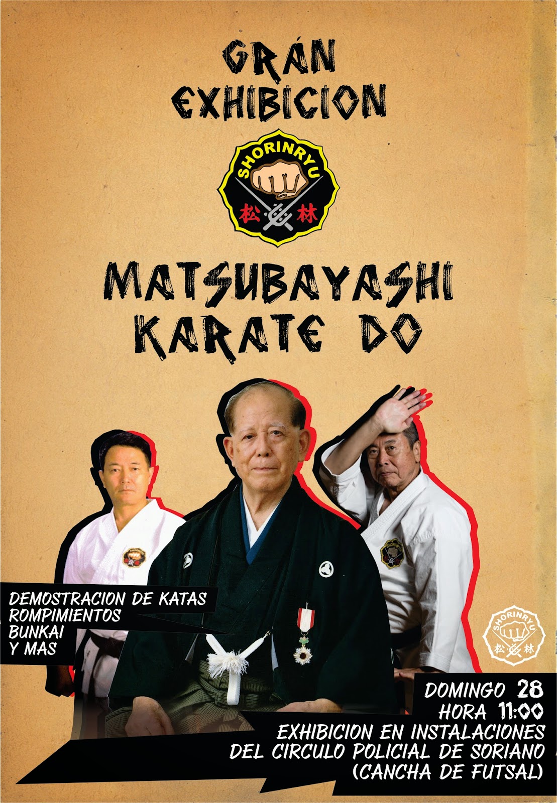 Matsubayashi Ryu en Mercedes EXHIBICION KARATE MATSUBAYASHI EN