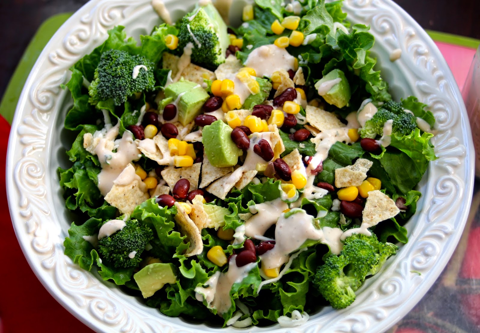 Best BBQ Ranch Salad The Lavender Apple