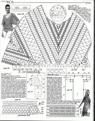 TEJER GANCHILLO CROCHET: Patrones de blusas a crochet. patrones de ...