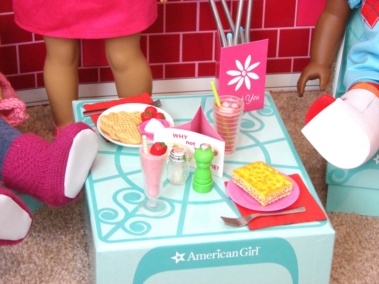 American Girl Doll Play Product Review American Girl Deluxe Diner Set
