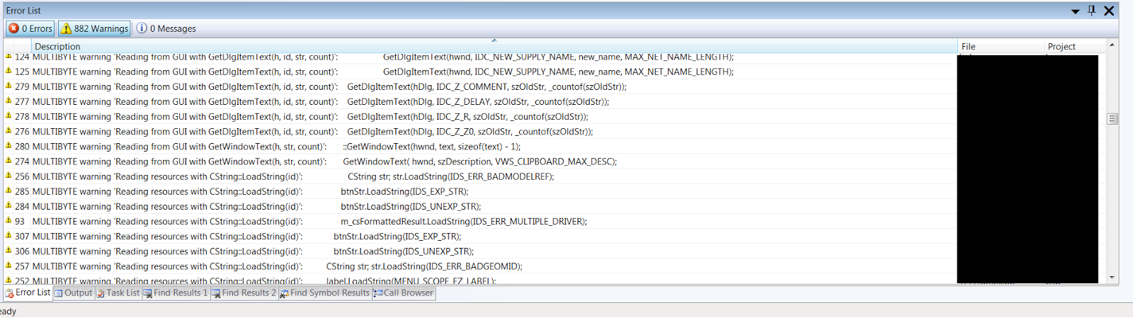One Black Bada and his zocks: Embedding C++ code analysis into Visual ...