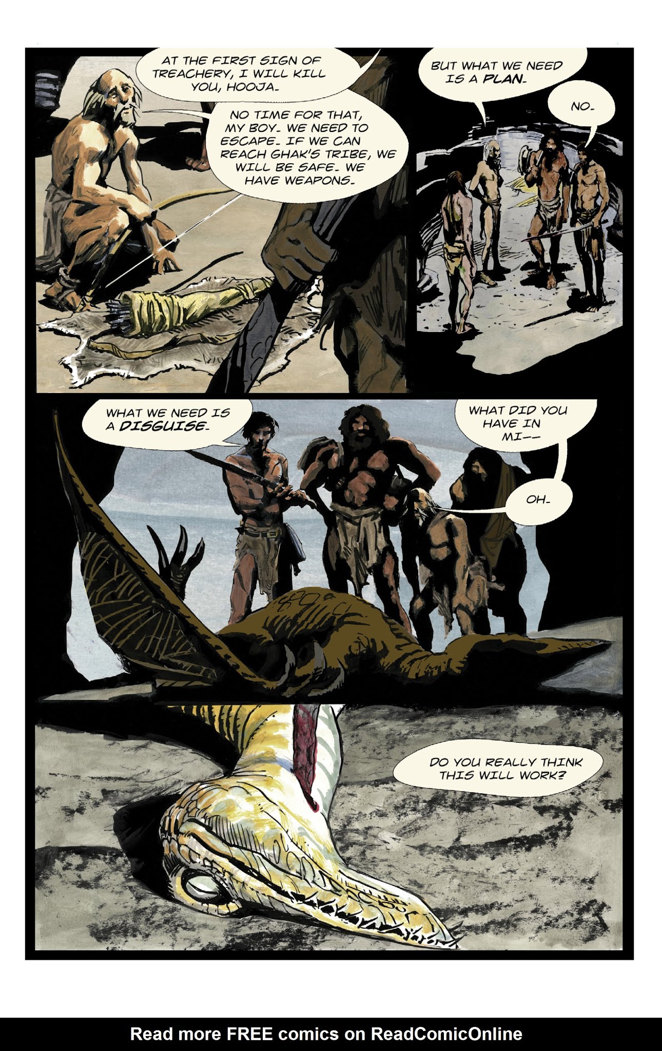 Read online Edgar Rice Burroughs' At the Earth's Core comic -  Issue # TPB - 76