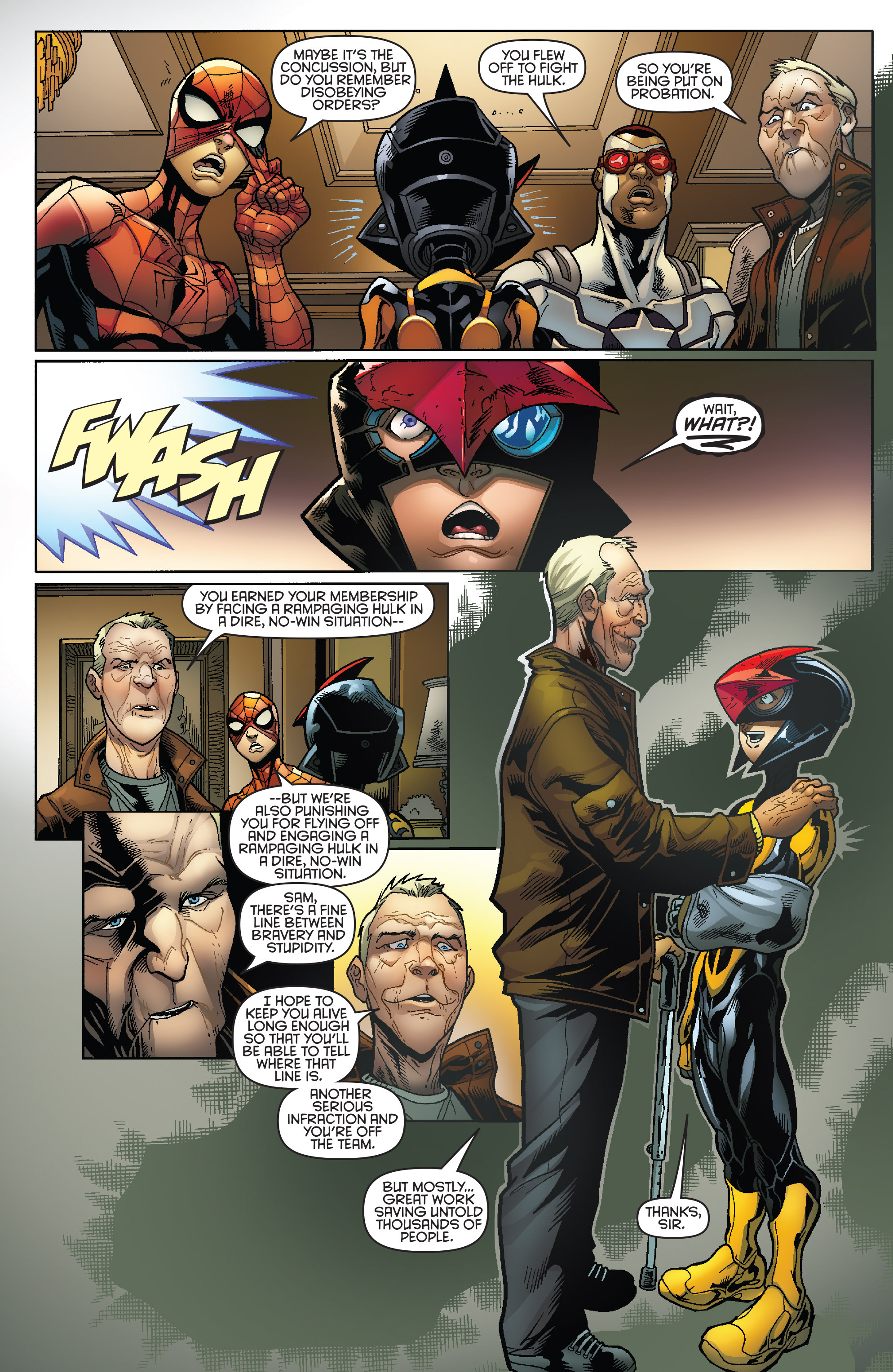 Read online Nova (2013) comic -  Issue #25 - 21