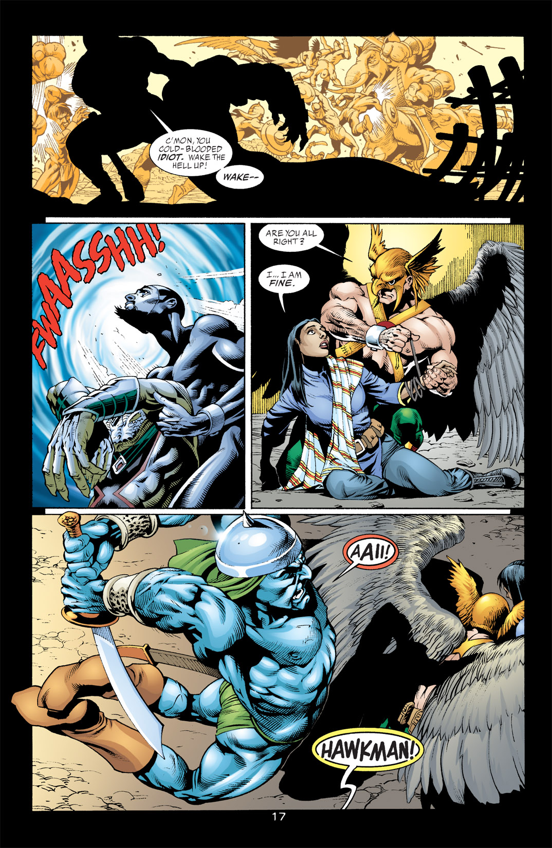 Hawkman (2002) Issue #4 #4 - English 18