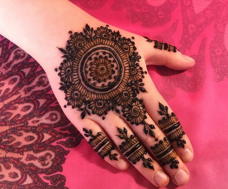 50+ Easy Henna Designs For Beginners (2019) Small, Simple & Cool ...