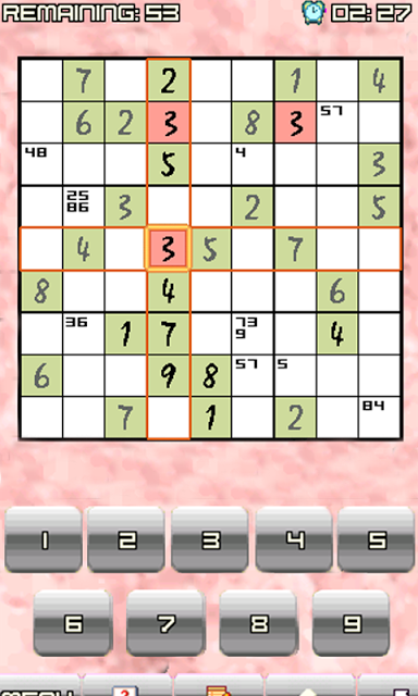 PLATINUM SUDOKU FOR ANDROID
