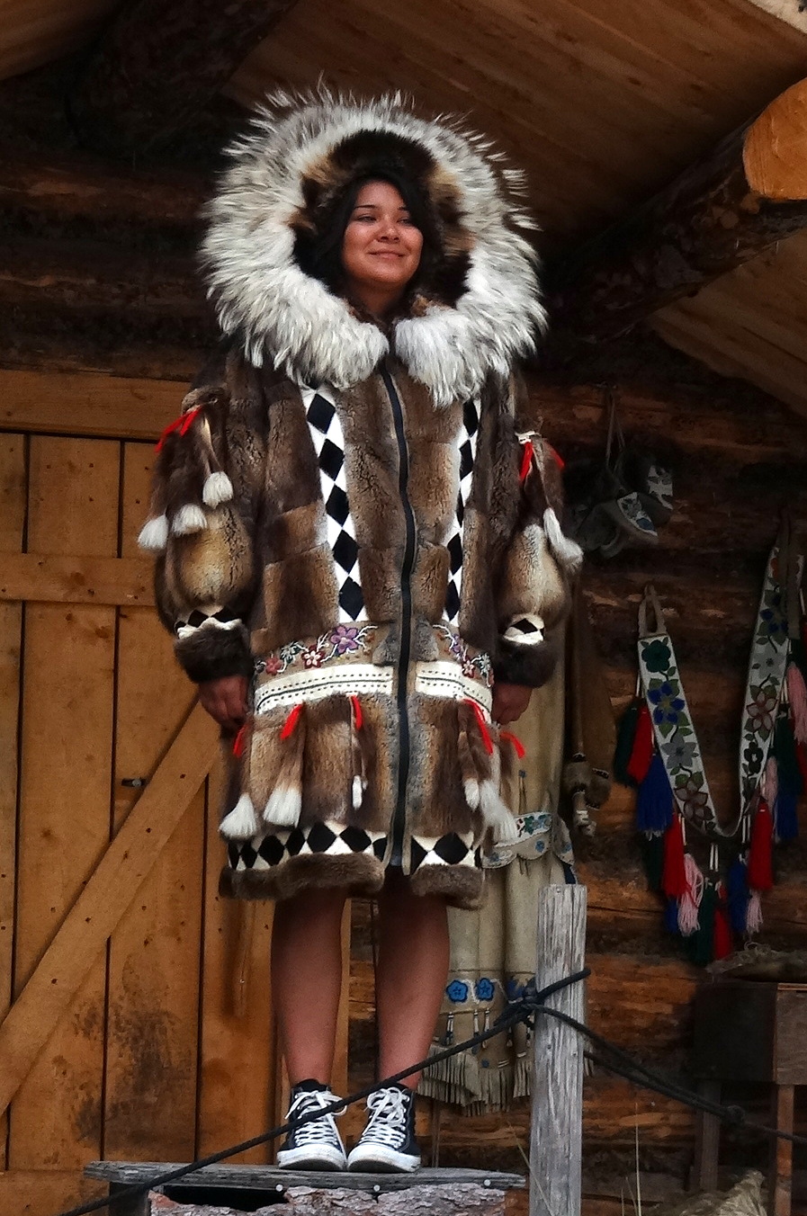 Dina's Travels Athabascan Village Model and Fairbanks Cultural Center