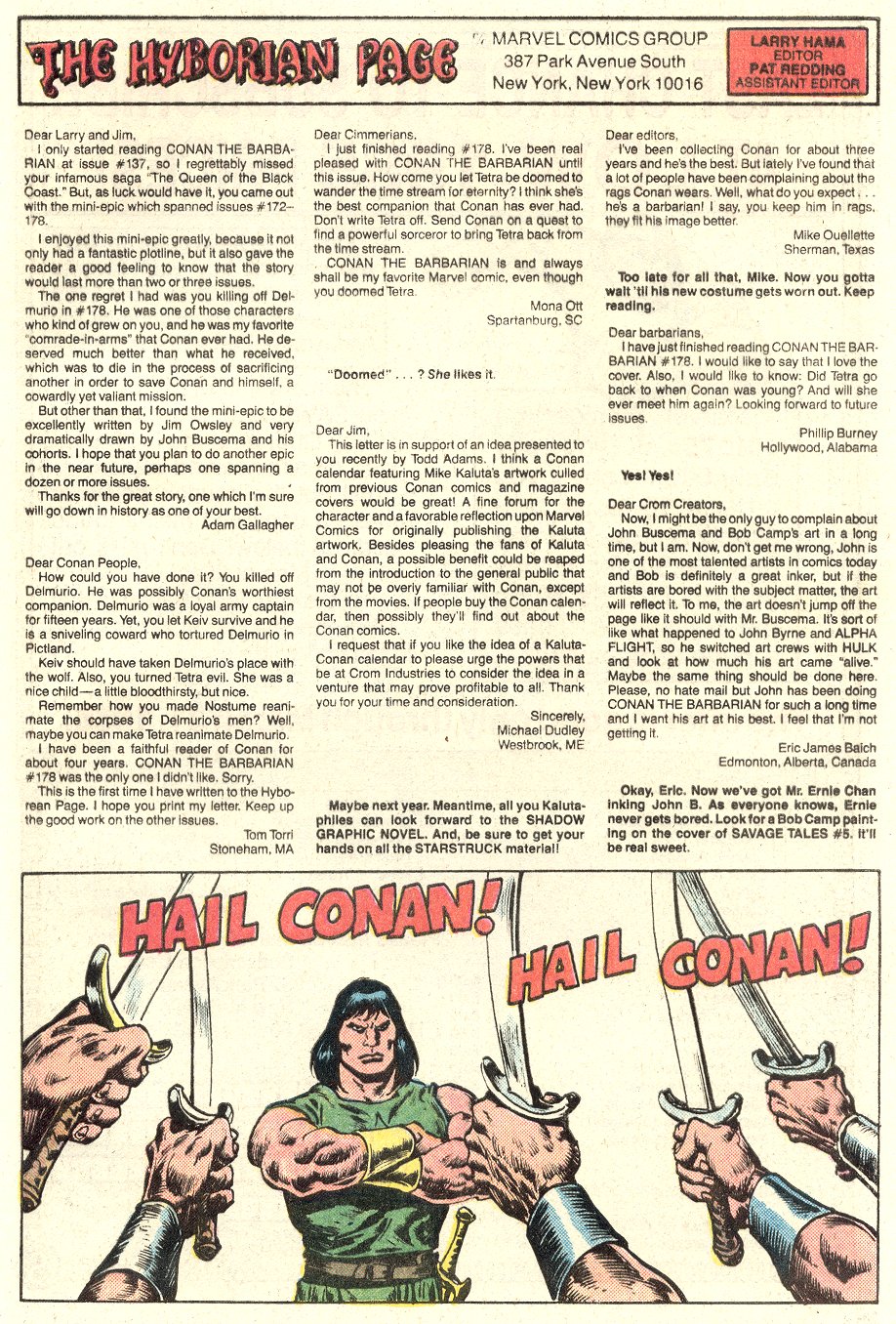 Conan the Barbarian (1970) Issue #182 #194 - English 25